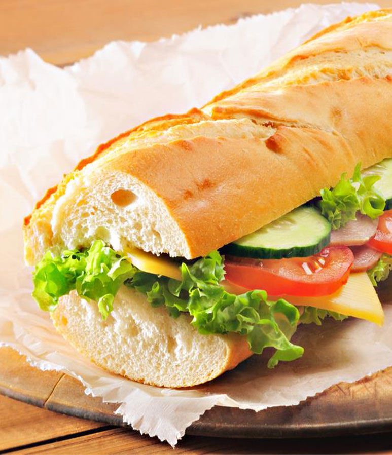 Sandwich végétarien Restaurant Capbreton